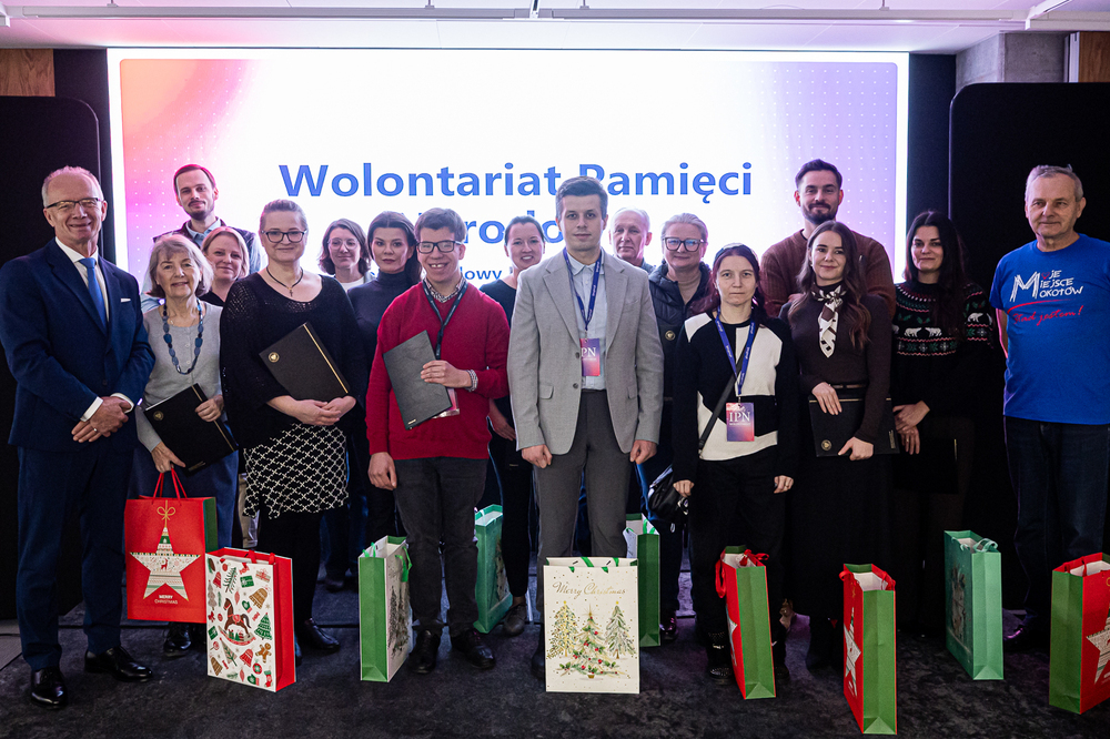 Obchody Międzynarodowego Dnia Wolontariusza: podsumowanie współpracy z wolontariuszami IPN – Warszawa 6 grudnia 2025 r. Fot. Sławek Kasper (IPN)