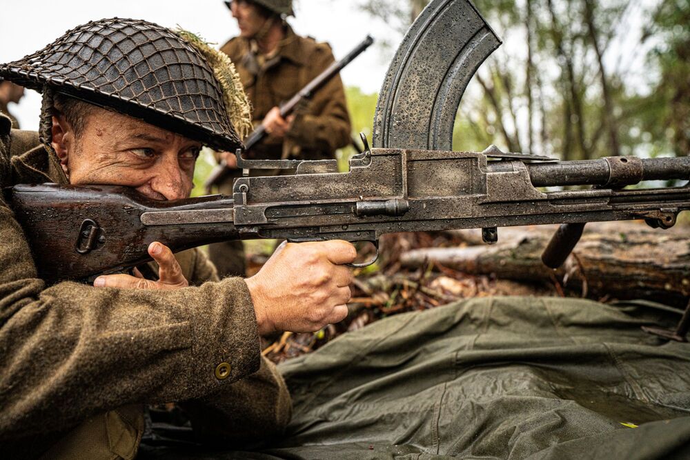Fotosy z planu serialu „Szlak nadziei. Bitwa o Monte Cassino” | Archiwum BEN IPN