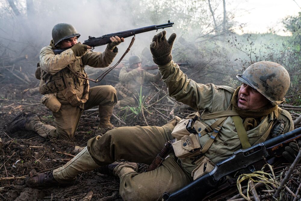 Fotosy z planu serialu „Szlak nadziei. Bitwa o Monte Cassino” | Archiwum BEN IPN