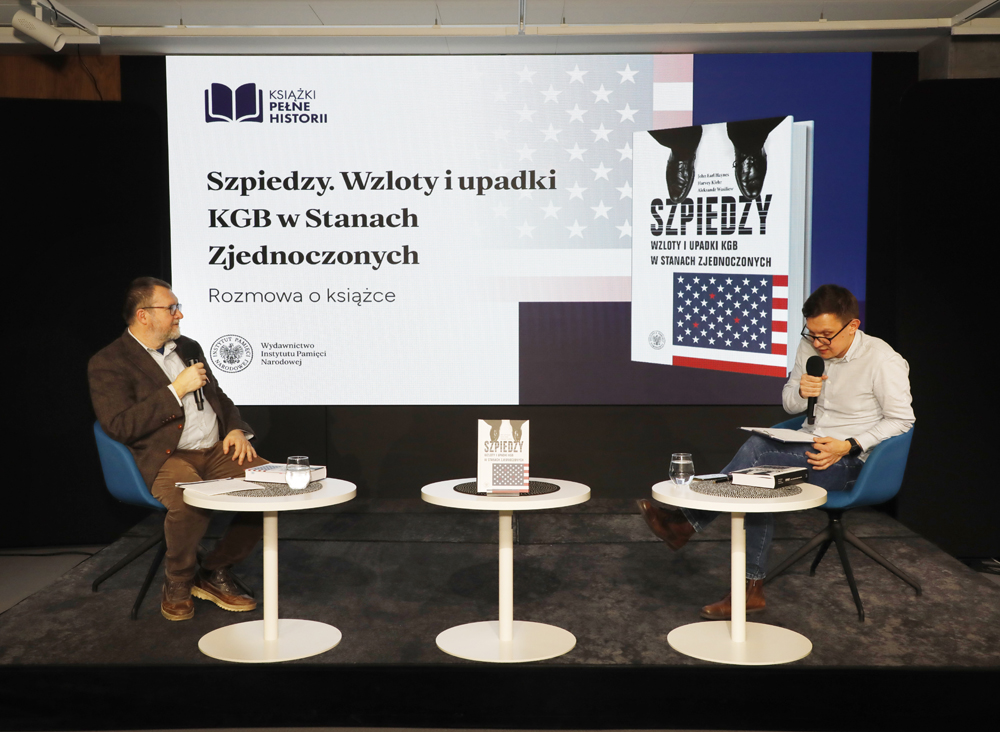 Spotkanie z cyklu „Książki Pełne Historii” – Warszawa, 10 grudnia 2025. Fot. Piotr Życieński (IPN)