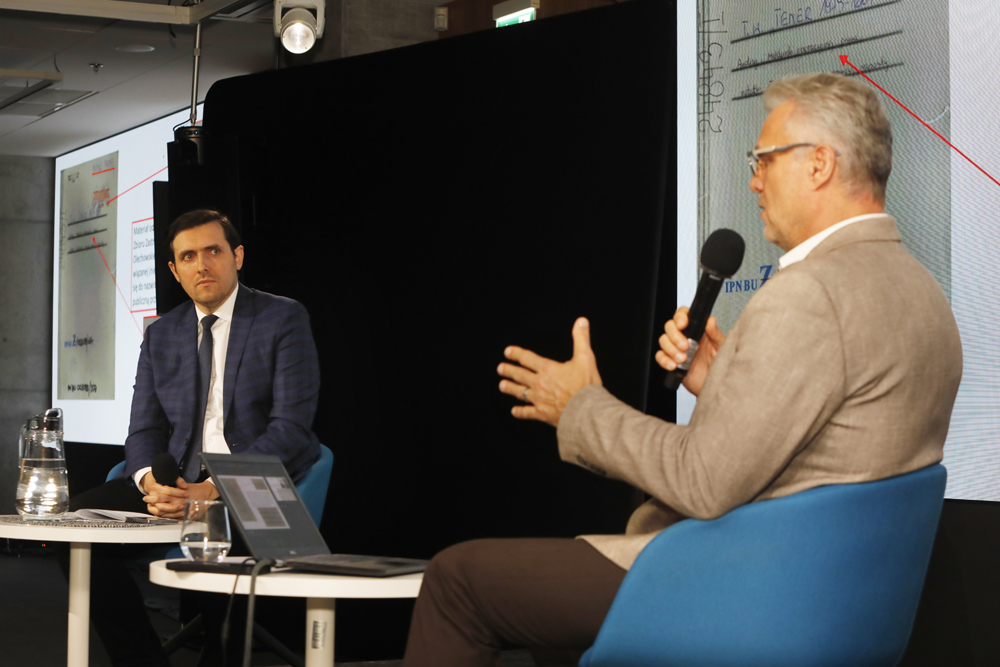 Spotkanie z cyklu „Tajemnice bezpieki” – Warszawa, 11 grudnia 2025. Fot. Piotr Życieński (IPN)