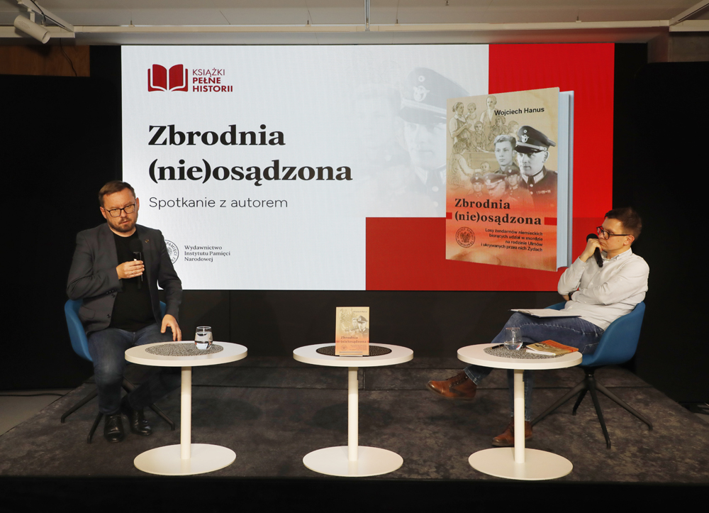 Spotkanie z cyklu „Książki Pełne Historii” – Warszawa, 10 grudnia 2025. Fot. Piotr Życieński (IPN)