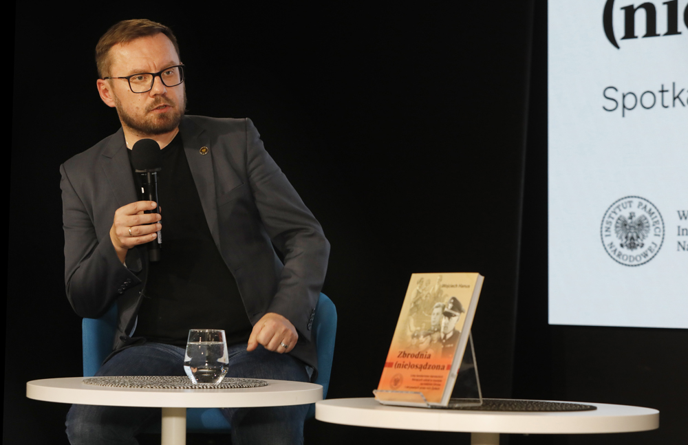 Spotkanie z cyklu „Książki Pełne Historii” – Warszawa, 10 grudnia 2025. Fot. Piotr Życieński (IPN)