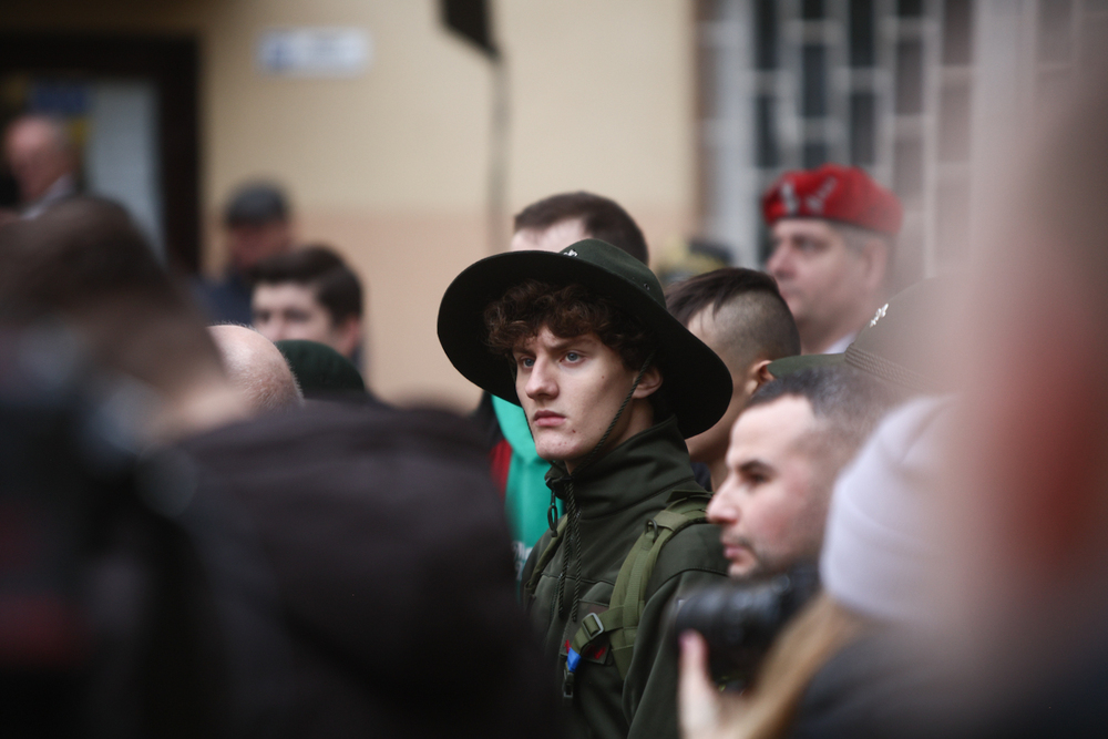 Uroczystości upamiętniające ofiary stanu wojennego. Muzeum Żołnierzy Wyklętych i Więźniów Politycznych PRL. Warszawa, 13 grudnia 2025 roku. Fot. Sławek Kasper (IPN)