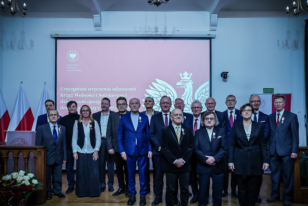 Uroczystość wręczenia Krzyży Wolności i Solidarności – Warszawa, 13 grudnia 2025. Fot. Mateusz Niegowski (IPN)