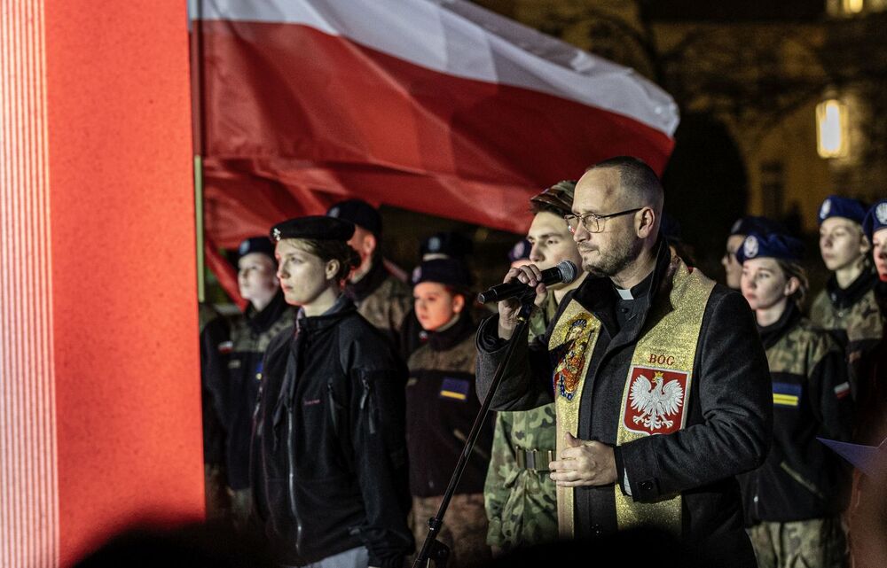 Ofiarom stanu wojennego. Zapal Światło Wolności – Warszawa, 13 grudnia 2025. Fot. Łukasz Kustrzyński (IPN)