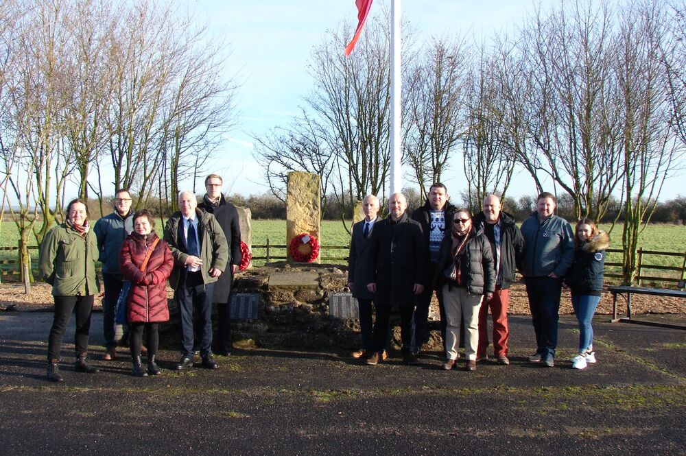 Memoriał RAF Faldingworth. Grzegorz Jeż, RAF Ingham – Centrum Polskich Dywizjonów Bombowych