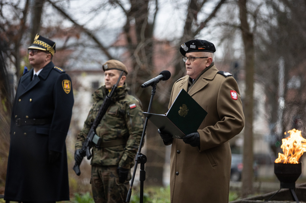 Uczciliśmy 31. rocznicę śmierci gen. broni Stanisława Maczka – Gdańsk, 15 grudnia 2025. Fot. Roman Jocher