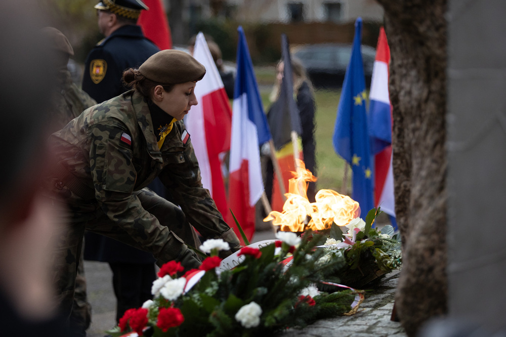 Uczciliśmy 31. rocznicę śmierci gen. broni Stanisława Maczka – Gdańsk, 15 grudnia 2025. Fot. Roman Jocher