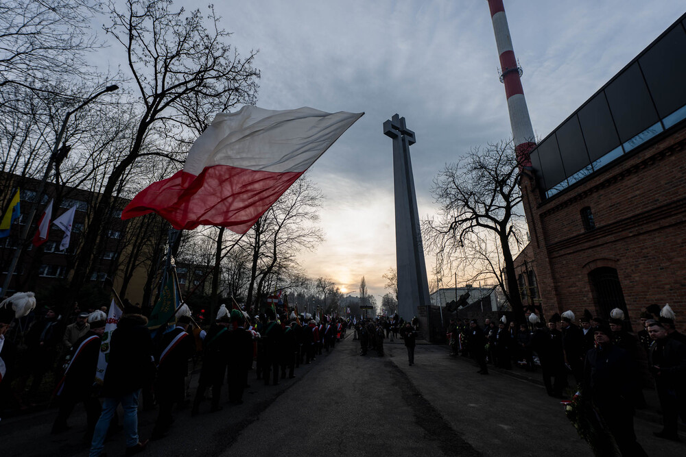 44. rocznica pacyfikacji kopalni „Wujek” – Katowice, 16 grudnia 2025. Fot. Krzysztof Łojko (IPN)