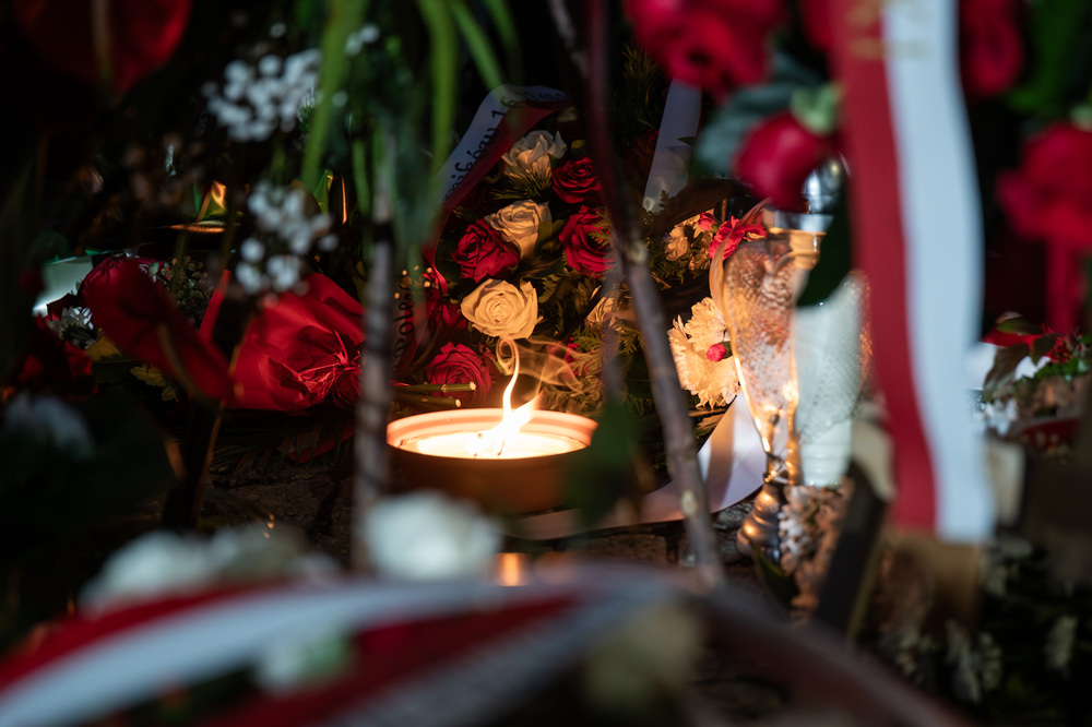 44. rocznica pacyfikacji kopalni „Wujek” – Katowice, 16 grudnia 2025. Fot. Krzysztof Łojko (IPN)