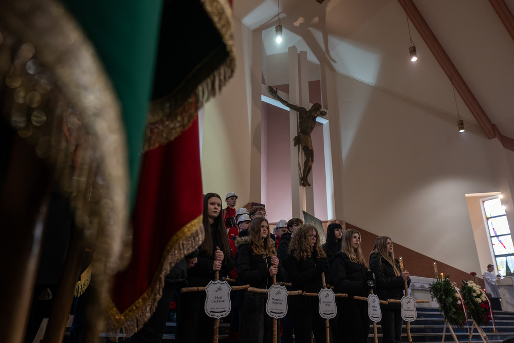 44. rocznica pacyfikacji kopalni „Wujek” – Katowice, 16 grudnia 2025. Fot. Krzysztof Łojko (IPN)