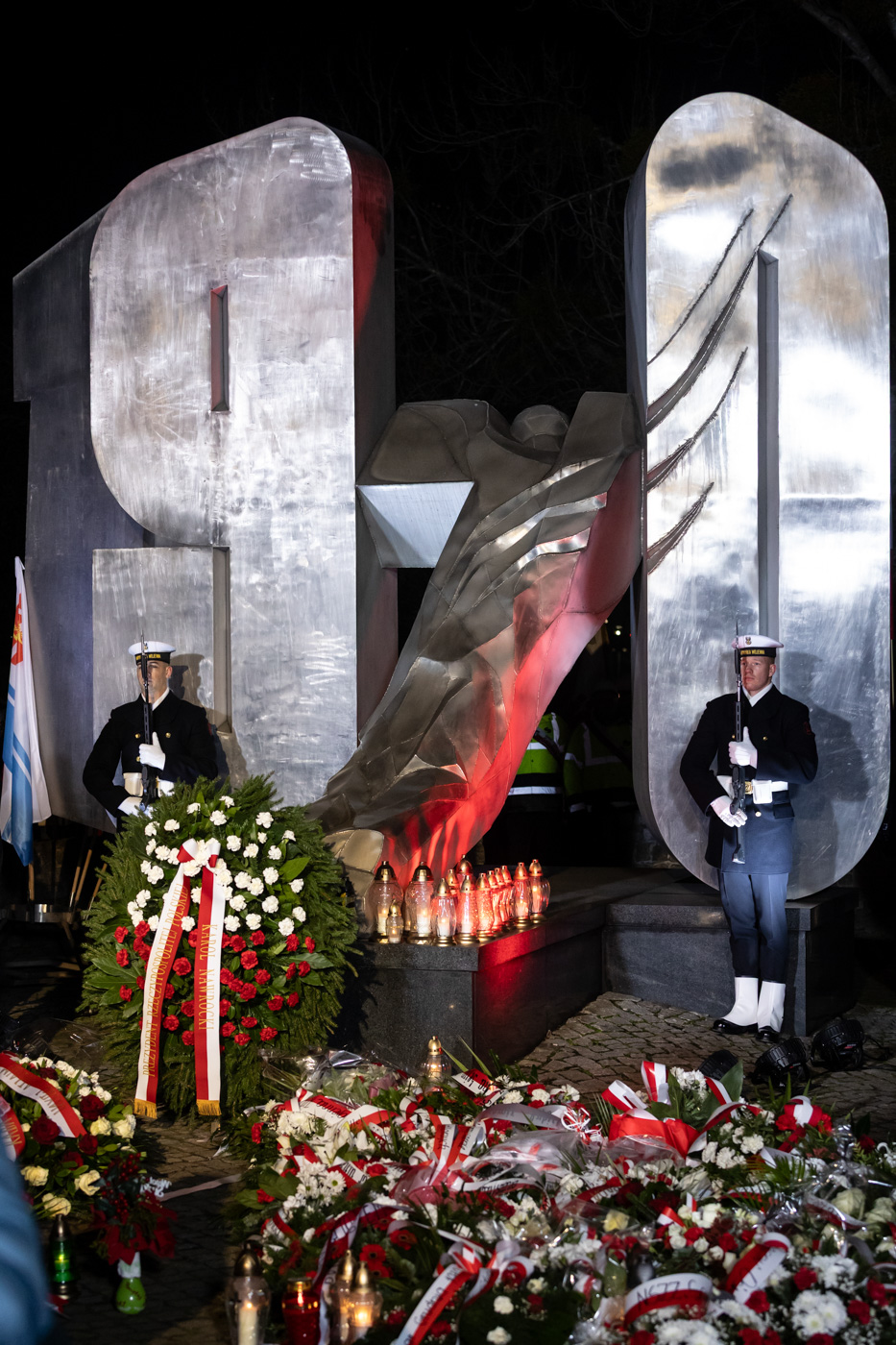 55. rocznica Grudnia '70 – Gdynia, 17 grudnia 2025. Fot. Roman Jocher