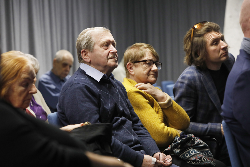 „Moje Monte Cassino” – spotkanie z Tomaszem Łysiakiem, reżyserem serialu „Szlak nadziei. Bitwa o Monte Cassino” – Warszawa, 16 grudnia 2025. Fot. Piotr Życieński (IPN)