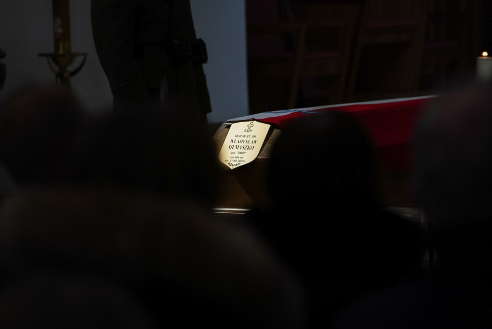 Uroczystości pogrzebowe Władysława Siemaszki – Warszawa, 18 grudnia 2025. Fot. Mateusz Niegowski (IPN)