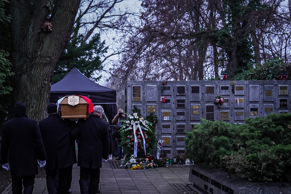 Uroczystości pogrzebowe Władysława Siemaszki – Warszawa 18 grudnia 2025. Fot. Mateusz Niegowski (IPN)