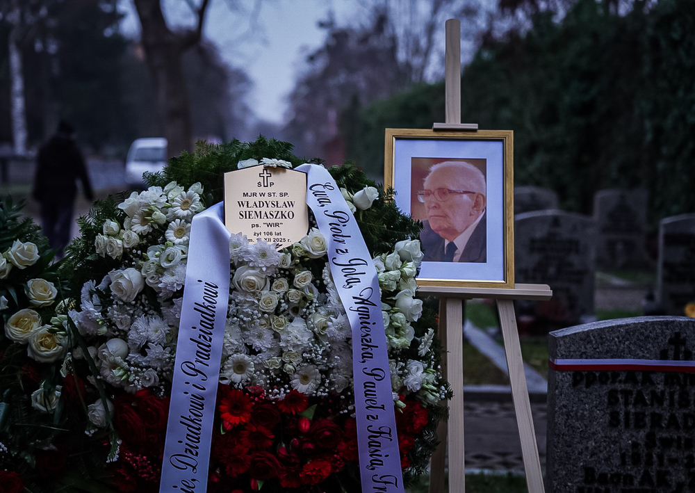 Uroczystości pogrzebowe Władysława Siemaszki – Warszawa 18 grudnia 2025. Fot. Mateusz Niegowski (IPN)