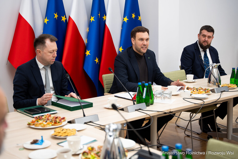 Dr Mateusz Szpytma w Radzie Naukowej Instytutu im. Wincentego Witosa – Warszawa, 17 grudnia 2025. Fot. MRiRW