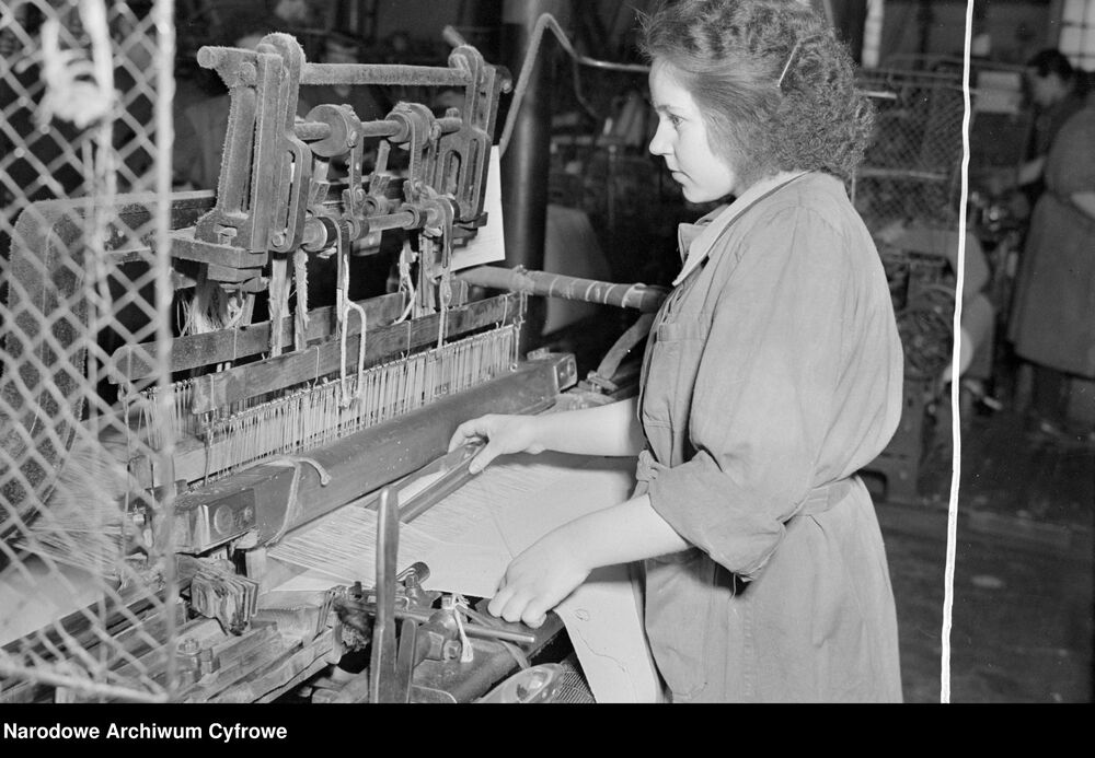 Państwowe Zakłady Przemysłu Bawełnianego w Łodzi. Fot. NAC