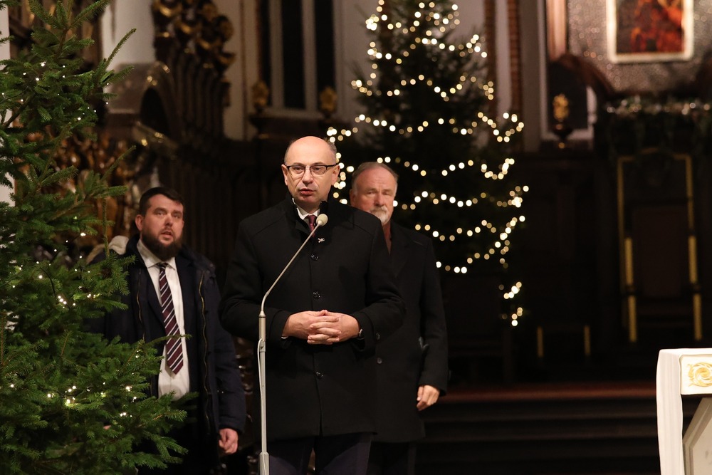 50. rocznica odsłonięcia tablicy poświęconej Witosowi – Warszawa, 28 grudnia 2025. Na zdj. zastępca prezesa IPN dr Mateusz Szpytma. Fot. Rafał Pękalski (IPN)