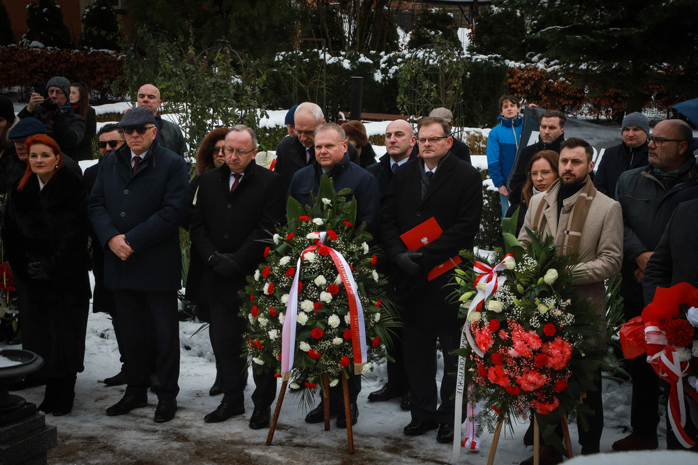 Obchody 87. rocznicy śmierci Romana Dmowskiego – Drozdowo, 2 stycznia 2026 r. Fot. Paula Prudziłowicz (IPN)