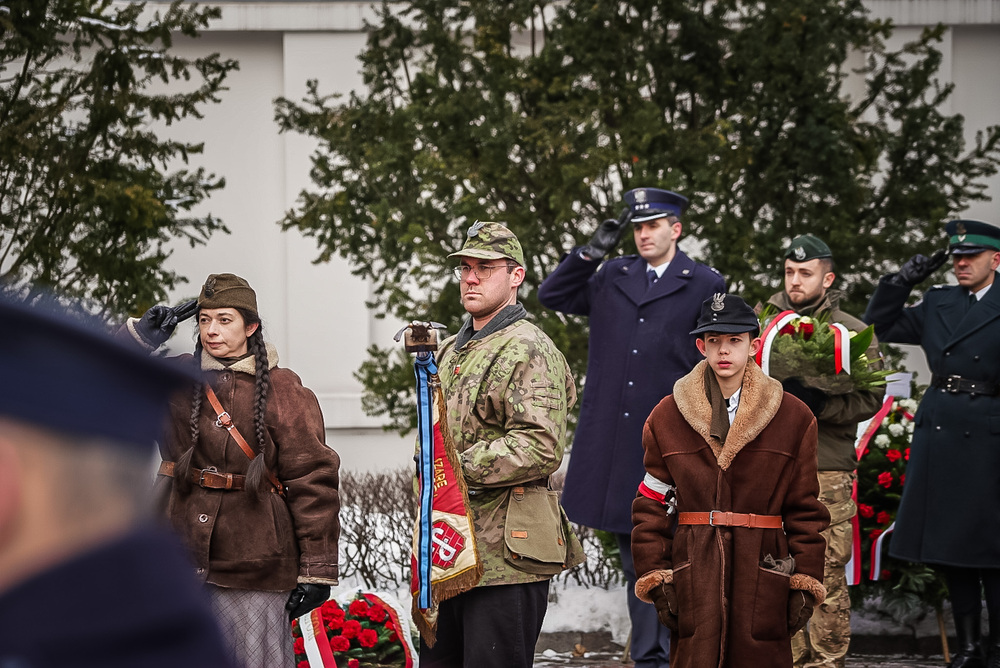 77. rocznica śmierci Jana Rodowicza „Anody” – Warszawa, 7 stycznia 2026. Fot. Mateusz Niegowski (IPN)