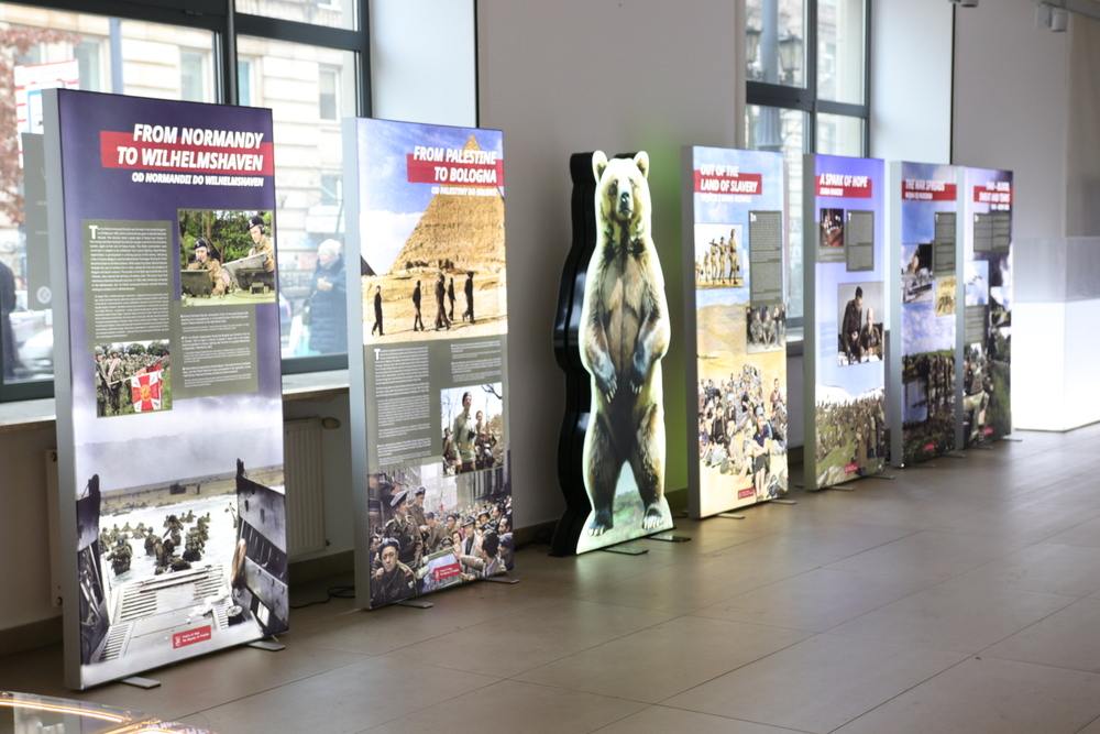 Wystawa „Szlaki Nadziei. Odyseja Wolności” w Centrum Edukacyjnym IPN im. Janusza Kurtyki – Warszawa, 2026 r. Fot. Agnieszka Szajewska (IPN)