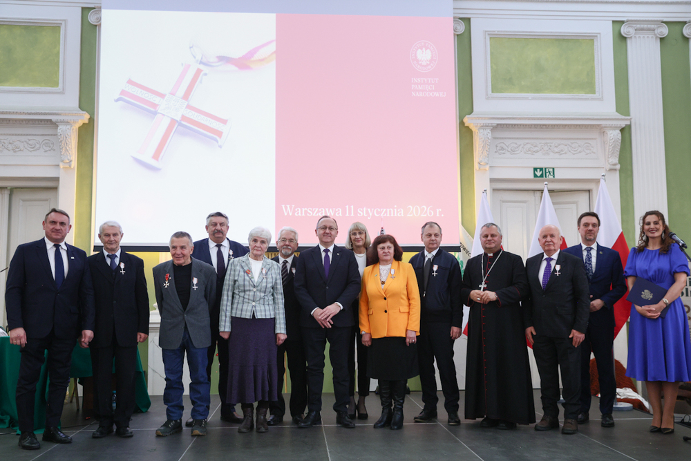 Obchody 45. rocznicy powstania NSZZ Rolników Indywidualnych „Solidarność” – Warszawa, 11 stycznia 2026. Fot. Sławek Kasper (IPN)