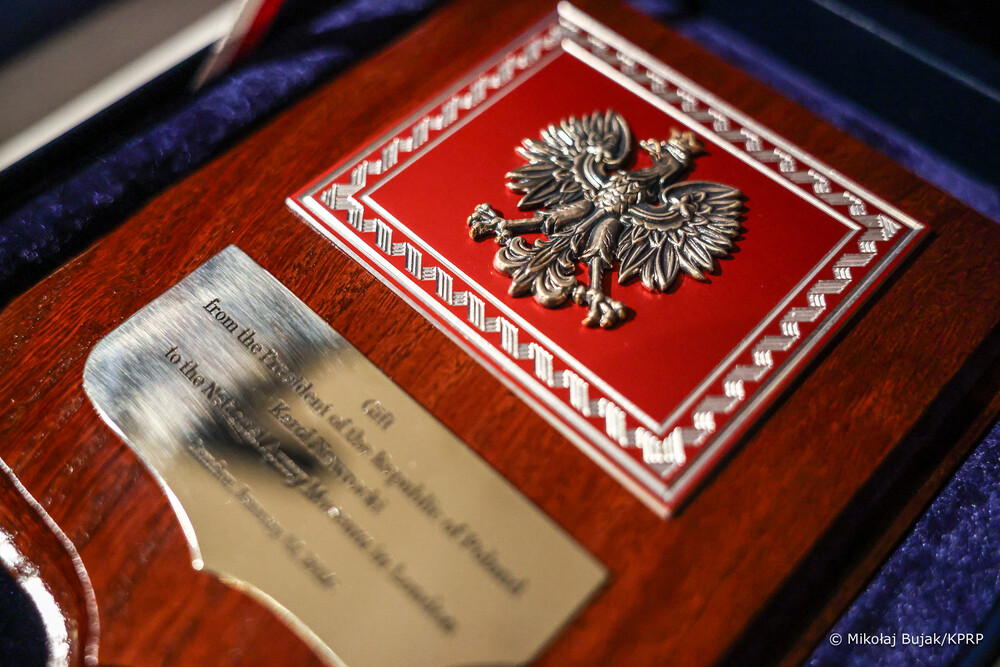 W Londynie zaprezentowaliśmy wystawę IPN „Siedem twarzy Sergiusza Piaseckiego” – 12 stycznia 2026. Fot. Mikołaj Bujak (KPRP)