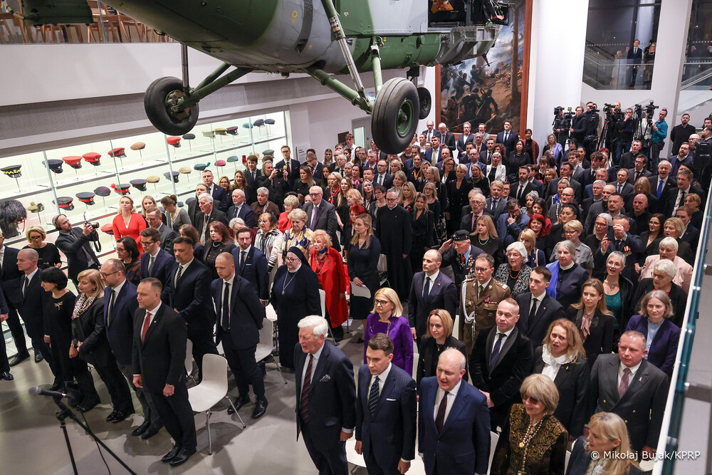 W Londynie zaprezentowaliśmy wystawę IPN „Siedem twarzy Sergiusza Piaseckiego” – 12 stycznia 2026. Fot. Mikołaj Bujak (KPRP)