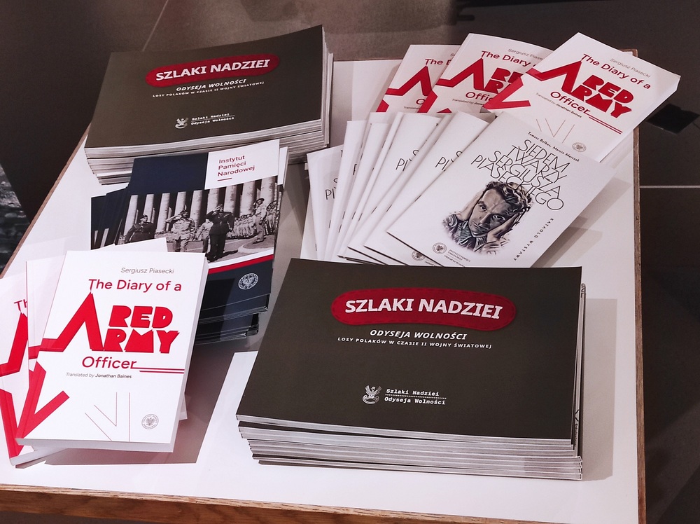 W Londynie zaprezentowaliśmy wystawę IPN „Siedem twarzy Sergiusza Piaseckiego” – 12 stycznia 2026. Fot. Mateusz Marek (IPN)