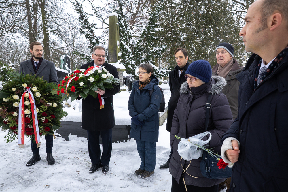 Uczciliśmy pamięć Wojciecha Ziembińskiego – odznaczonego nagrodą Kustosz Pamięci Narodowej – Warszawa, 13 stycznia 2026. Fot. Sławek Kasper (IPN)