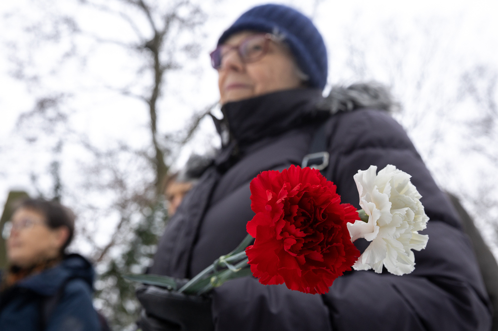 Uczciliśmy pamięć Wojciecha Ziembińskiego – odznaczonego nagrodą Kustosz Pamięci Narodowej – Warszawa, 13 stycznia 2026. Fot. Sławek Kasper (IPN)