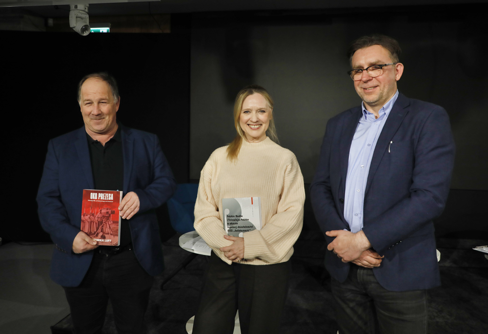 Spotkanie otwarte „Radio i telewizja jako instrumenty władzy” z cyklu „Oblicza historii” – Warszawa, 13 stycznia 2026. Fot. Piotr Życieński (IPN)