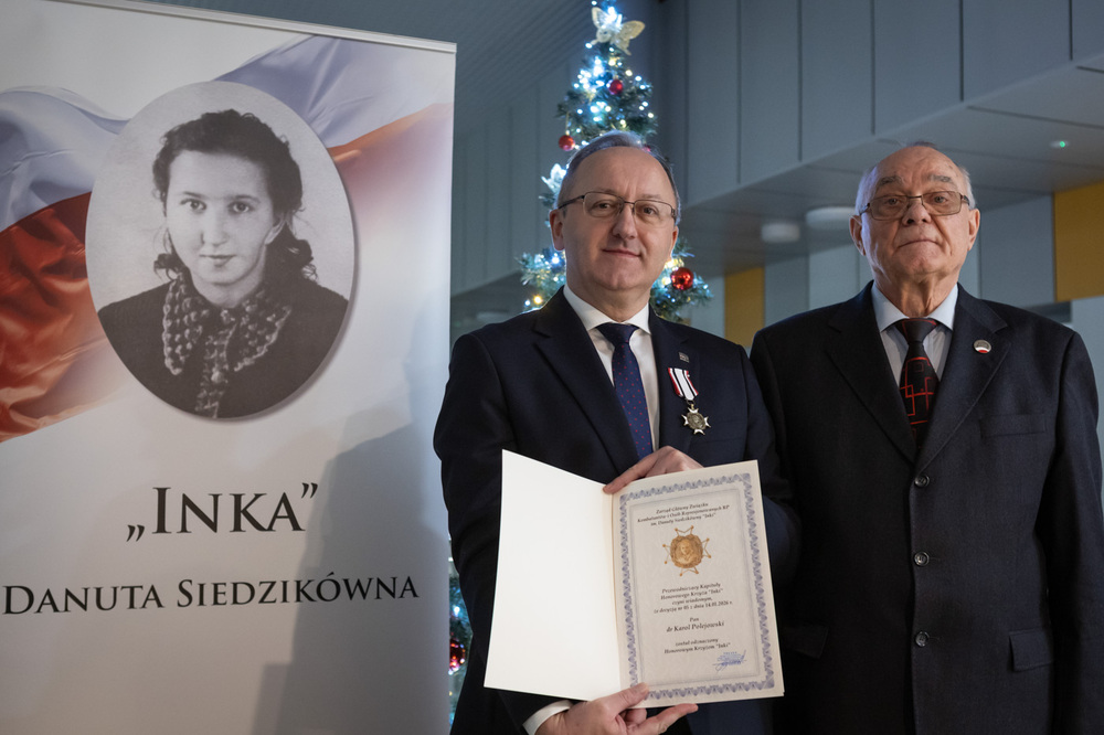 Świąteczno-noworoczne spotkanie związku Kombatantów i Osób Represjonowanych RP im. Danuty Siedzikówny „Inki”. Gdynia, 14 stycznia 2026 r. Fot. Artur Chomicz