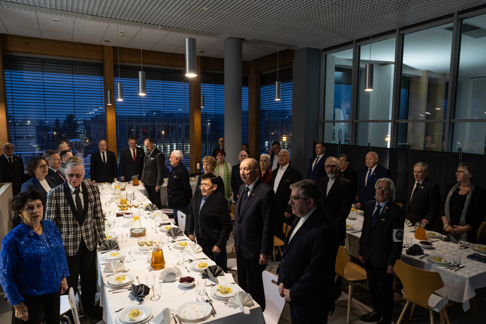 Świąteczno-noworoczne spotkanie związku Kombatantów i Osób Represjonowanych RP im. Danuty Siedzikówny „Inki”. Gdynia, 14 stycznia 2026 r. Fot. Artur Chomicz
