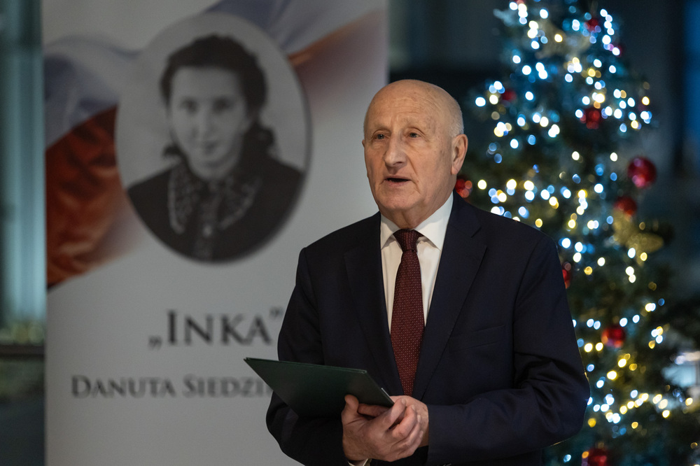 Świąteczno-noworoczne spotkanie związku Kombatantów i Osób Represjonowanych RP im. Danuty Siedzikówny „Inki”. Gdynia, 14 stycznia 2026 r. Fot. Artur Chomicz