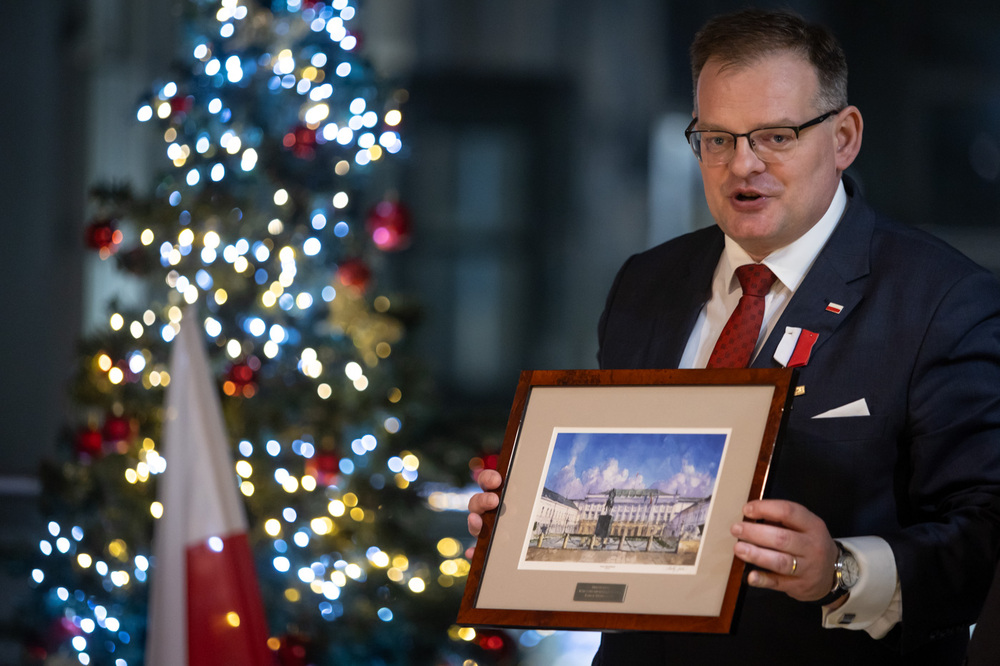 Świąteczno-noworoczne spotkanie związku Kombatantów i Osób Represjonowanych RP im. Danuty Siedzikówny „Inki”. Gdynia, 14 stycznia 2026 r. Fot. Artur Chomicz