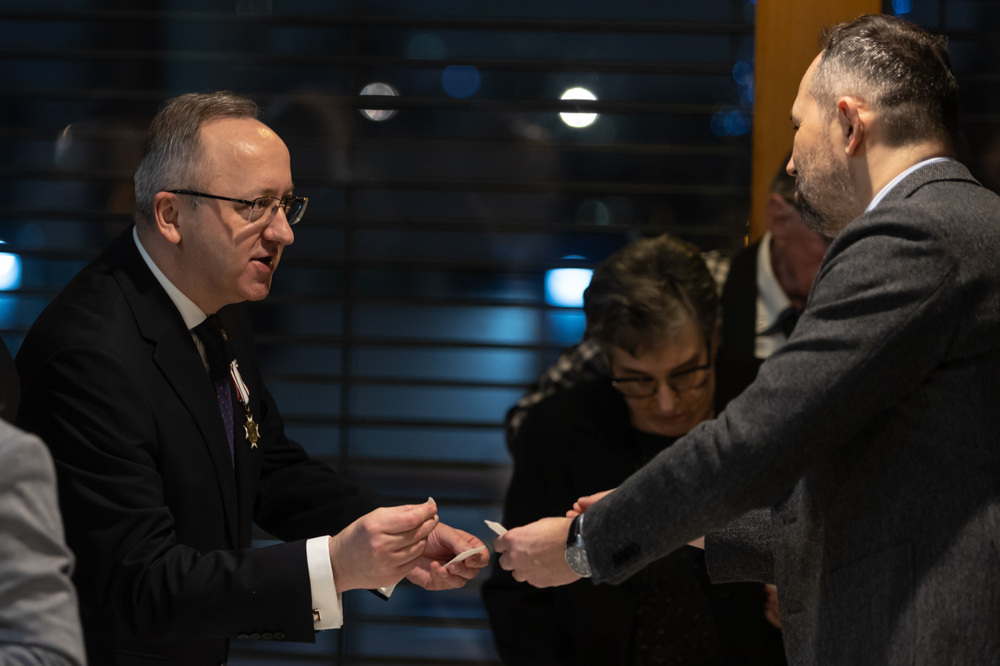 Świąteczno-noworoczne spotkanie związku Kombatantów i Osób Represjonowanych RP im. Danuty Siedzikówny „Inki”. Gdynia, 14 stycznia 2026 r. Fot. Artur Chomicz