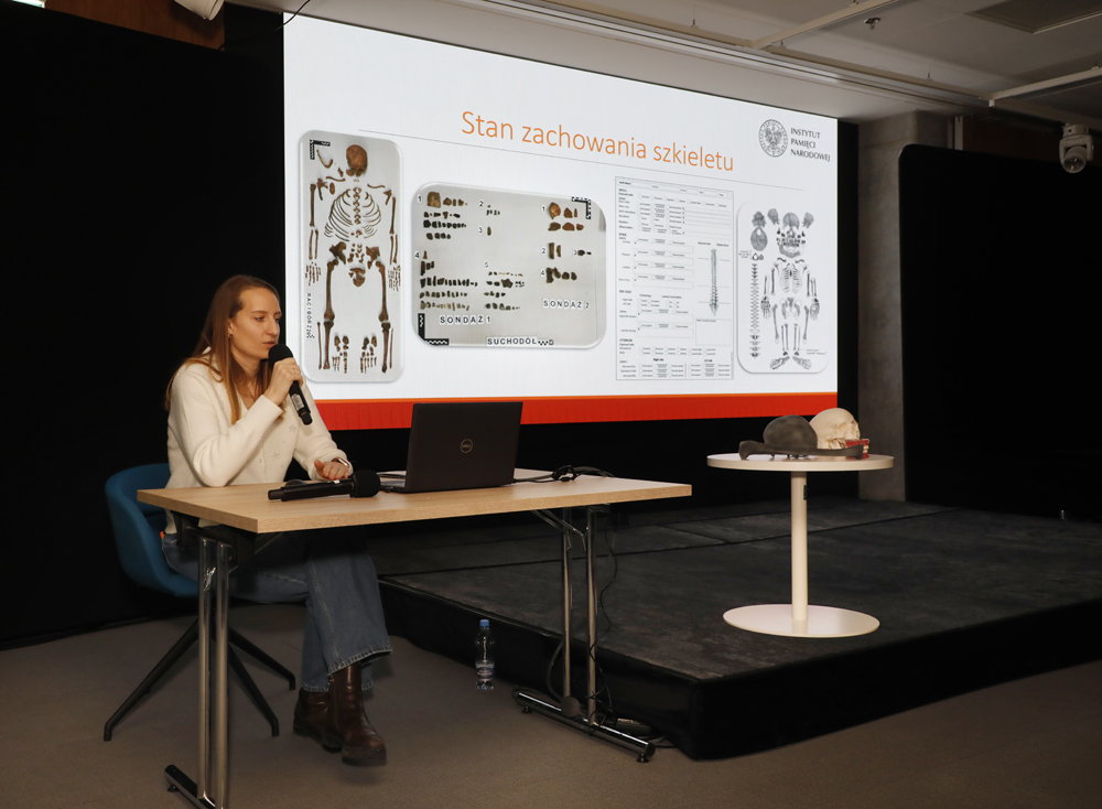 Spotkanie „Jak przywrócić tożsamość?” w ramach IX edycji projektu „Łączka i inne miejsca poszukiwań” – Warszawa, 15 stycznia 2026. Fot. Piotr Życieński (IPN)