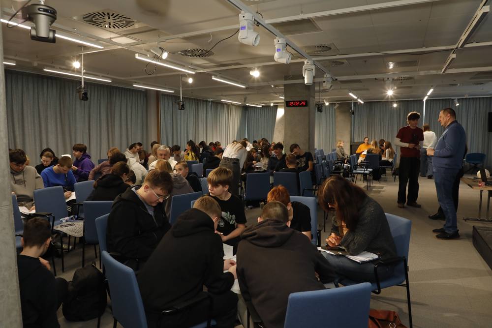 Spotkanie „Jak przywrócić tożsamość?” w ramach IX edycji projektu „Łączka i inne miejsca poszukiwań” – Warszawa, 15 stycznia 2026. Fot. Piotr Życieński (IPN)