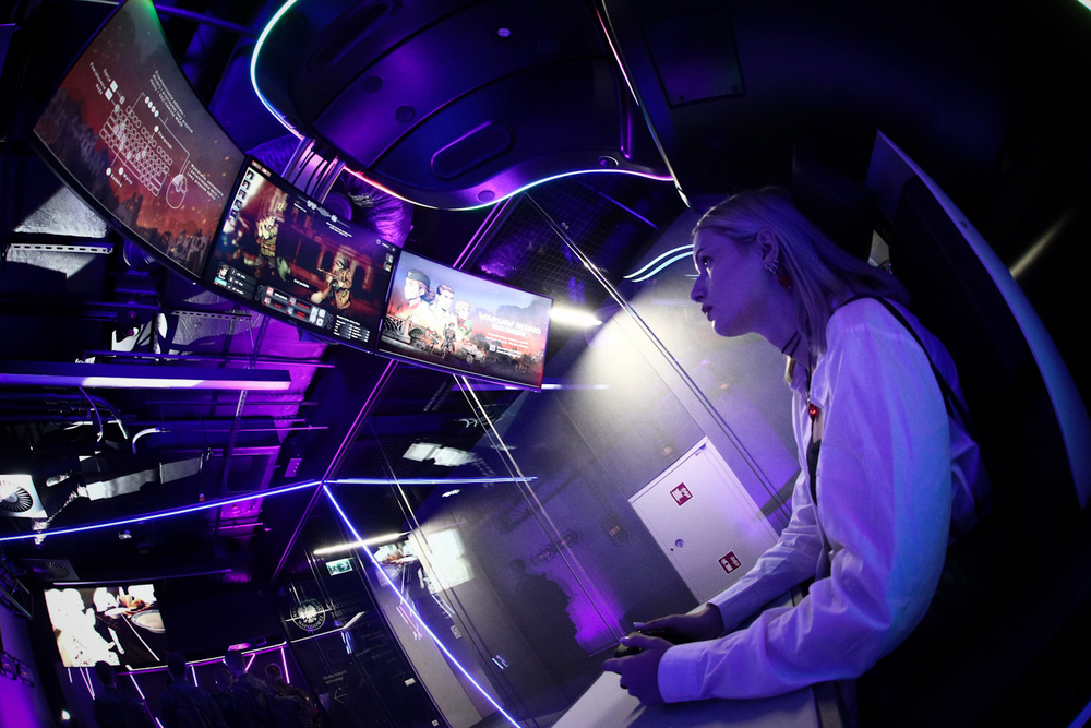 Strefa nowych technologii na Centralnym Przystanku Historia im. Prezydenta Lecha Kaczyńskiego, fot. Sławek Kasper, IPN