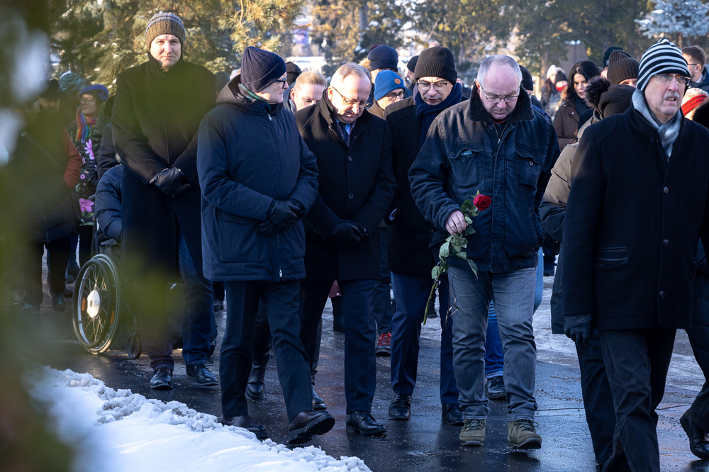 Pożegnaliśmy prof. dr. hab. Andrzeja Paczkowskiego – Warszawa, 19 stycznia 2026. Fot. Sławek Kasper (IPN)