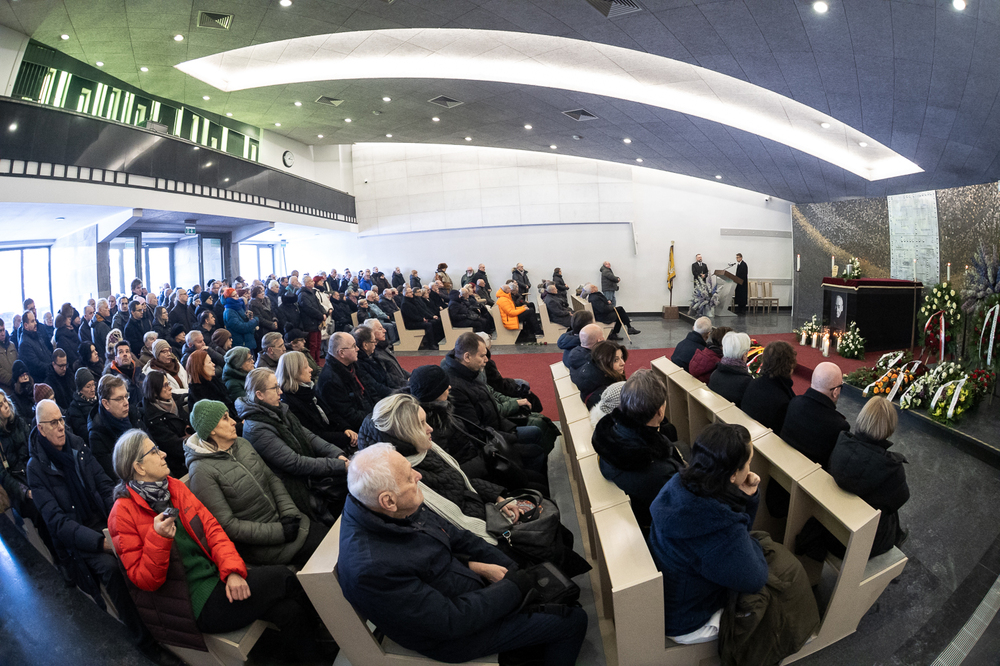 Pożegnaliśmy prof. dr. hab. Andrzeja Paczkowskiego – Warszawa, 19 stycznia 2026. Fot. Sławek Kasper (IPN)