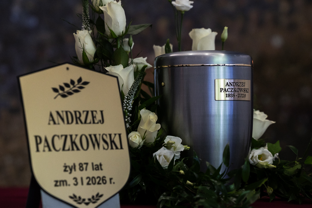 Pożegnaliśmy prof. dr. hab. Andrzeja Paczkowskiego – Warszawa, 19 stycznia 2026. Fot. Sławek Kasper (IPN)