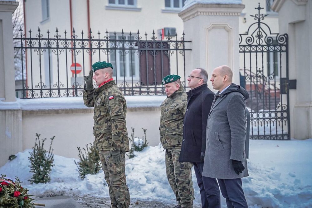 Upamiętniliśmy żołnierzy 24. Pułku Ułanów im. Hetmana Stanisława Żółkiewskiego – Kraśnik, 22 stycznia 2026. Fot. kpr. Damian Łubkowski