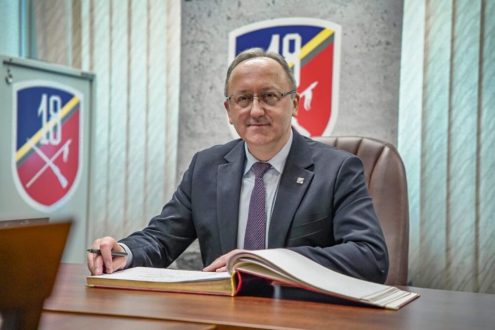 Dr hab. Karol Polejowski, zastępca prezesa IPN – Kraśnik, 22 stycznia 2026. Fot. kpr. Damian Łubkowski