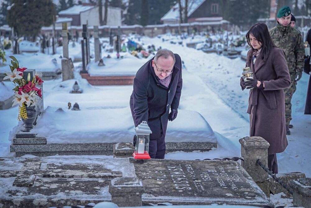 Upamiętniliśmy żołnierzy 24. Pułku Ułanów im. Hetmana Stanisława Żółkiewskiego – Kraśnik, 22 stycznia 2026. Fot. kpr. Damian Łubkowski