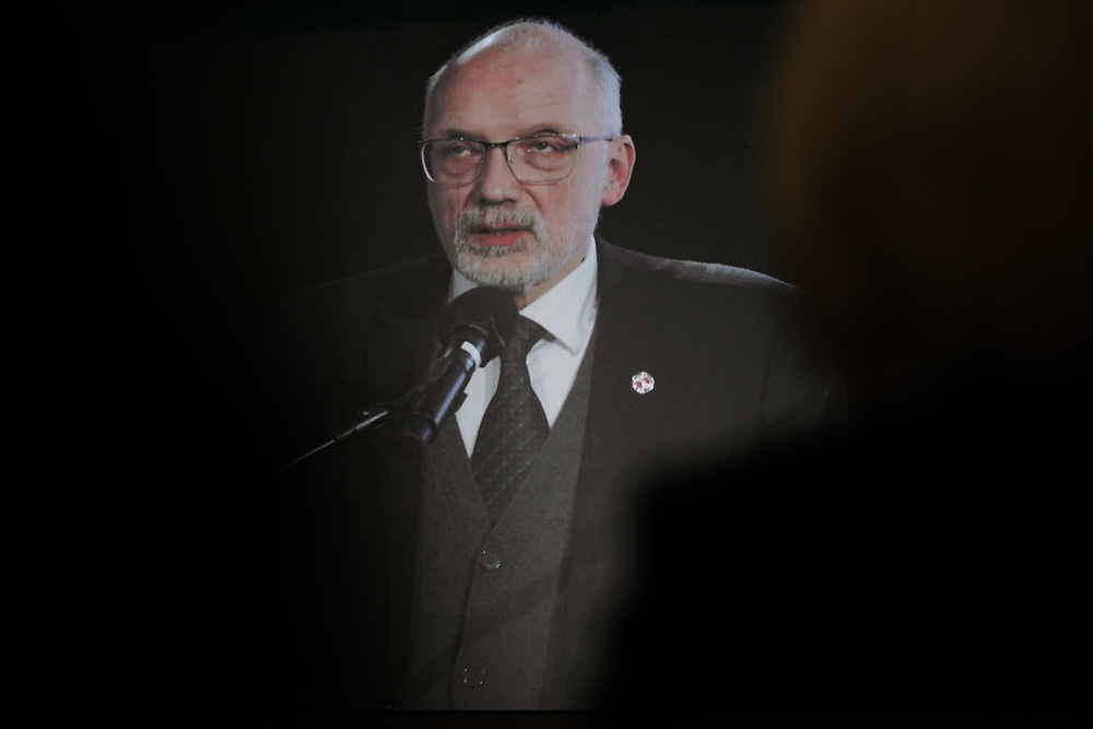 Powstanie Styczniowe 1863: brama do wolności i niepodległości – Warszawa, 23–24 stycznia 2026. Na zdj. prof. Andrzej Nowak. Fot. Sławek Kasper (IPN)