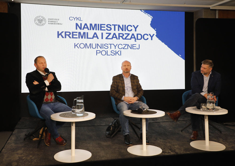 Spotkanie z cyklu „Namiestnicy Kremla i zarządcy komunistycznej Polski” w Centralnym Przystanku Historia – Warszawa, 27 stycznia 2026. Fot. Piotr Życieński (IPN)